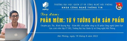 Tọa đàm về công nghệ phần mềm: Từ ý tưởng đến sản phẩm