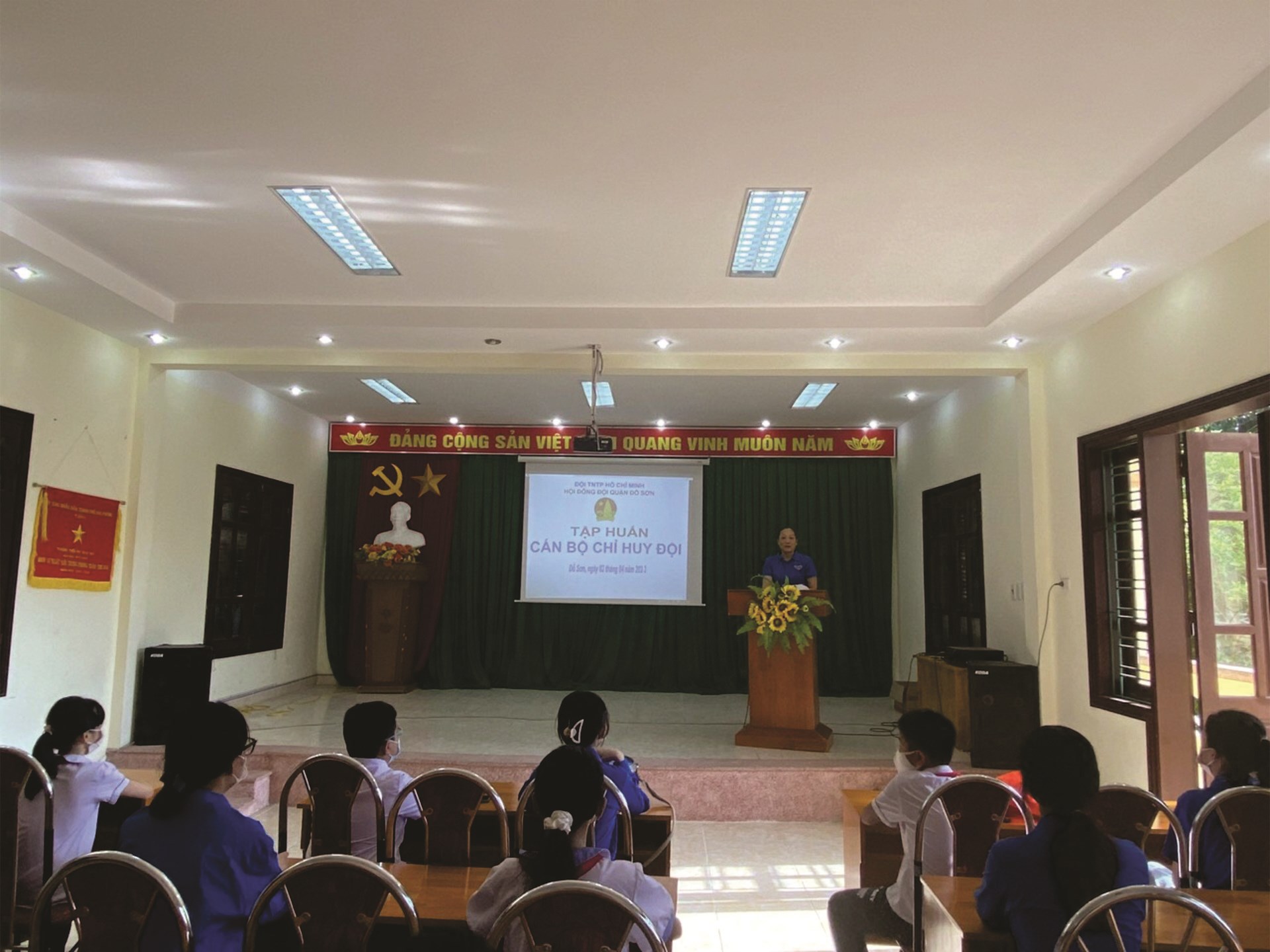 tập huấn cán bộ chỉ huy Đội và phụ trách sao nhi đồng