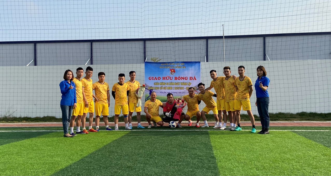 GIẢI GIAO HỮU BÓNG ĐÁ THANH NIÊN CHÀO MỪNG KỶ NIỆM 92 NĂM NGÀY THÀNH LẬP ĐOÀN TNCS HỒ CHÍ MINH (26/3/1931 - 26/3/2023)