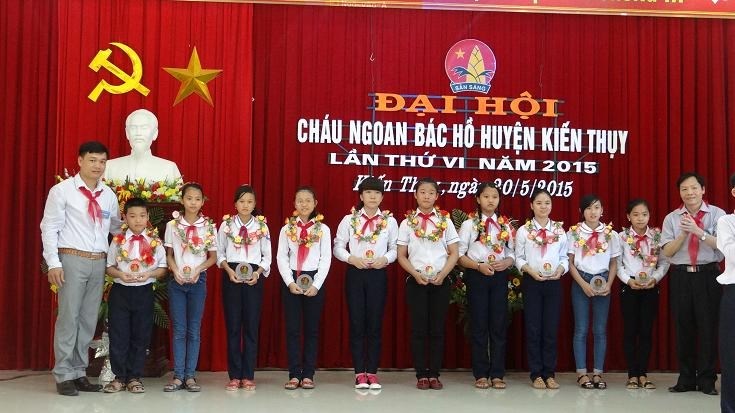 Đại hội Cháu ngoan Bác Hồ huyện Kiến Thụy lần thứ VI, năm 2015
