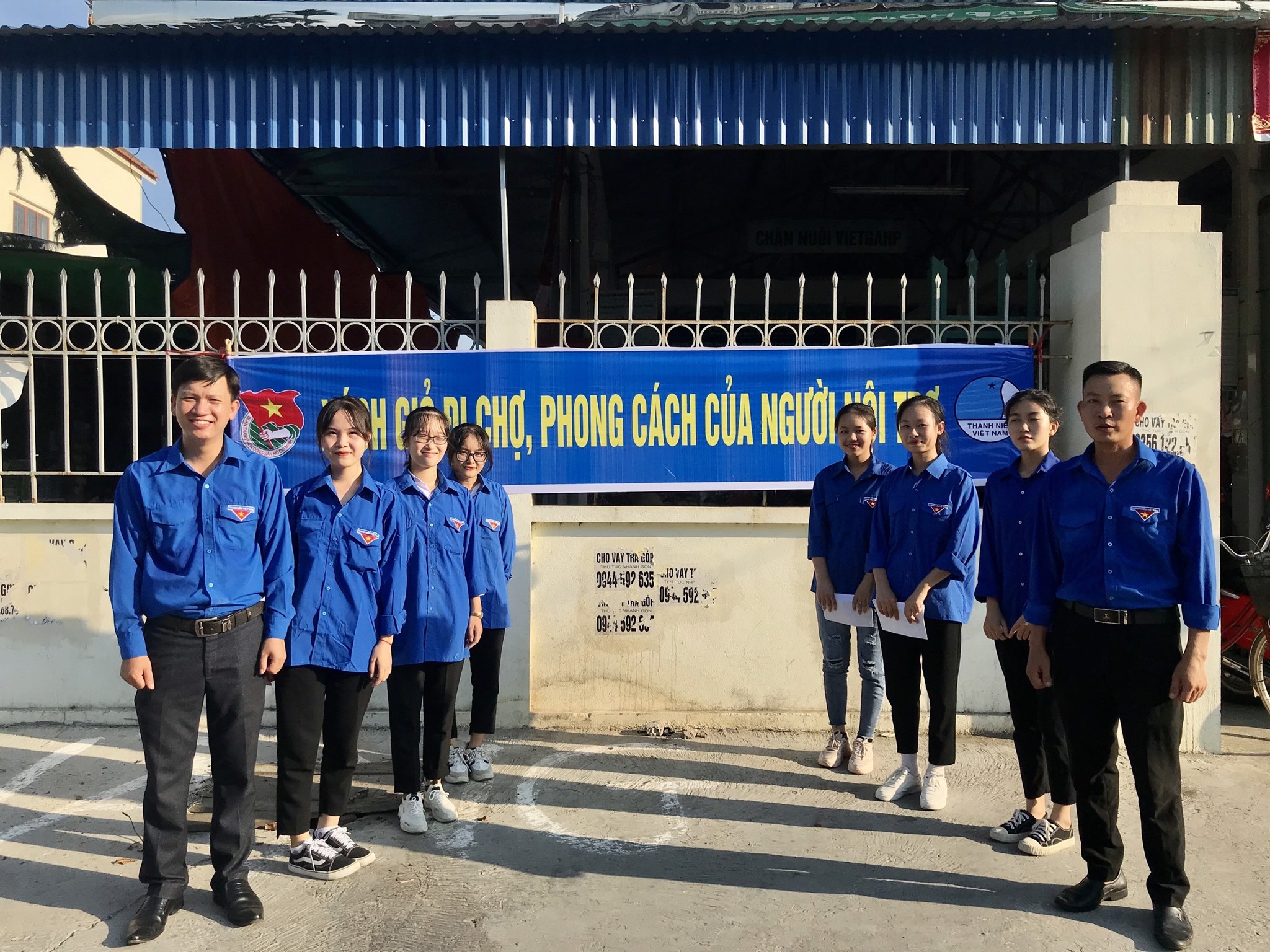Mô hình "Chợ dân sinh giảm thiểu rác thải nhựa"