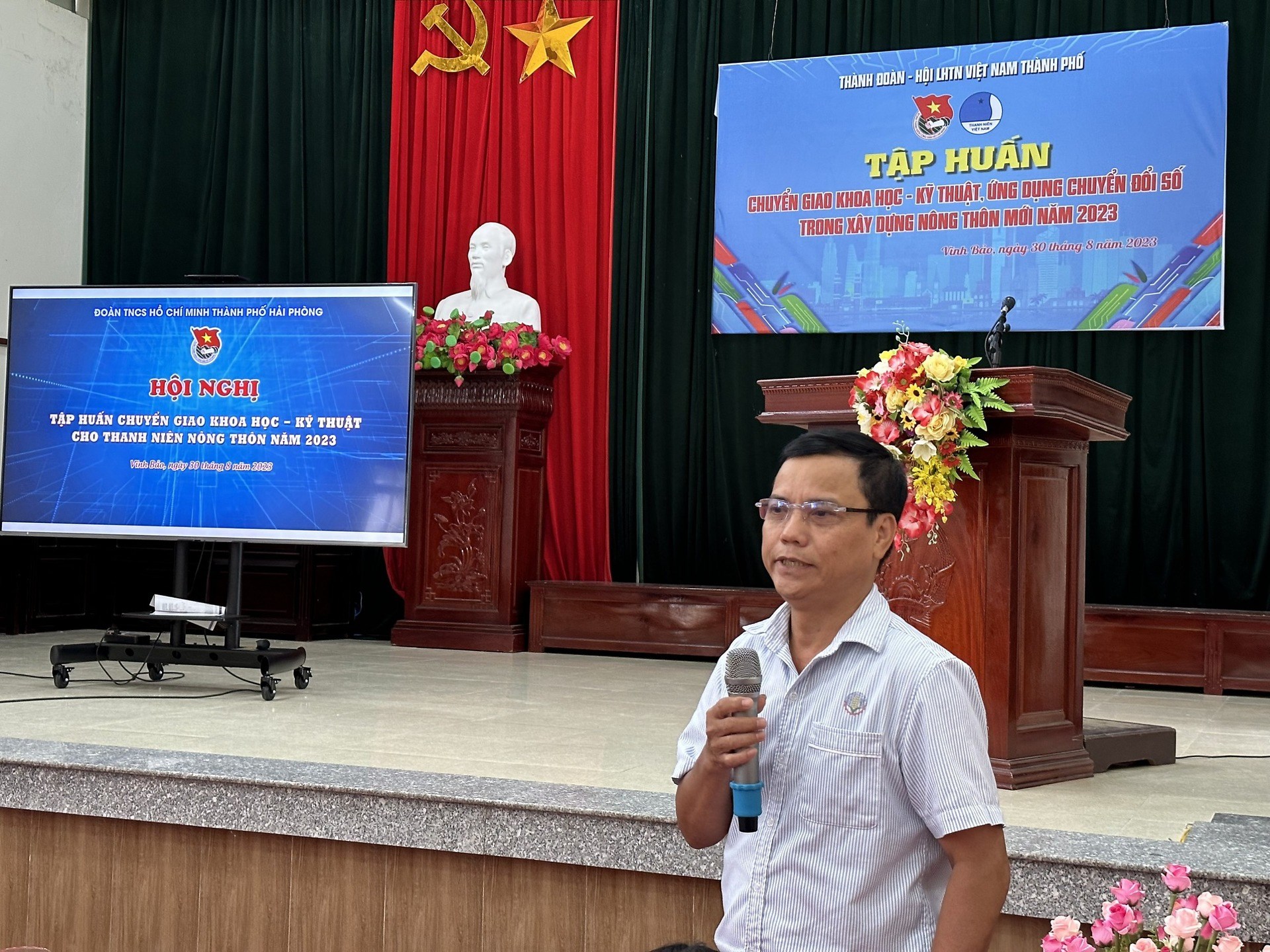 Tập huấn chuyển giao Khoa học kỹ thuật cho thanh niên nông thôn năm 2023