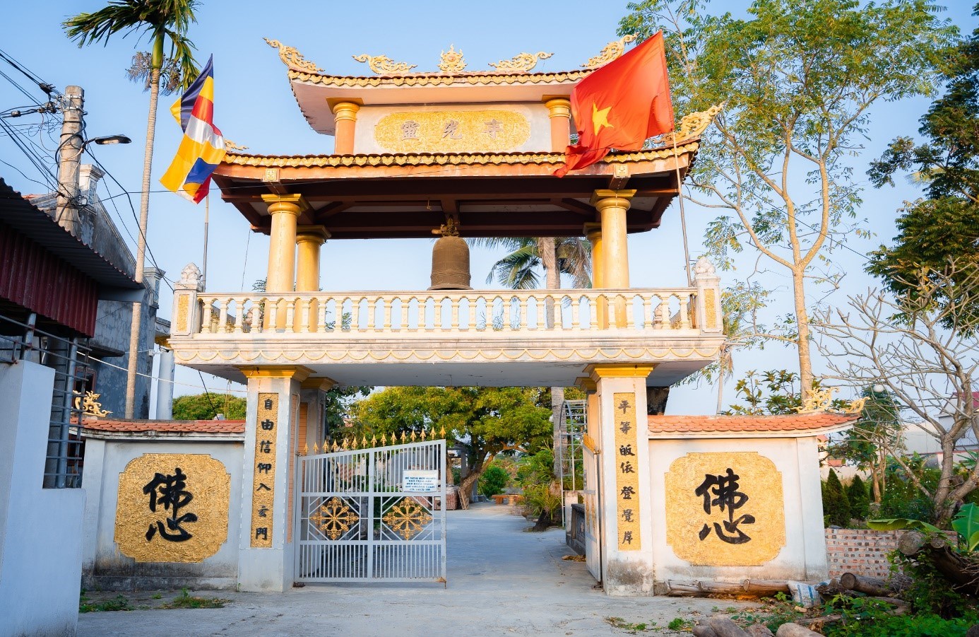 DI TÍCH LỊCH SỬ KHÁNG CHIẾN - CHÙA TIÊN CẦM, XÃ AN THÁI, HUYỆN AN LÃO