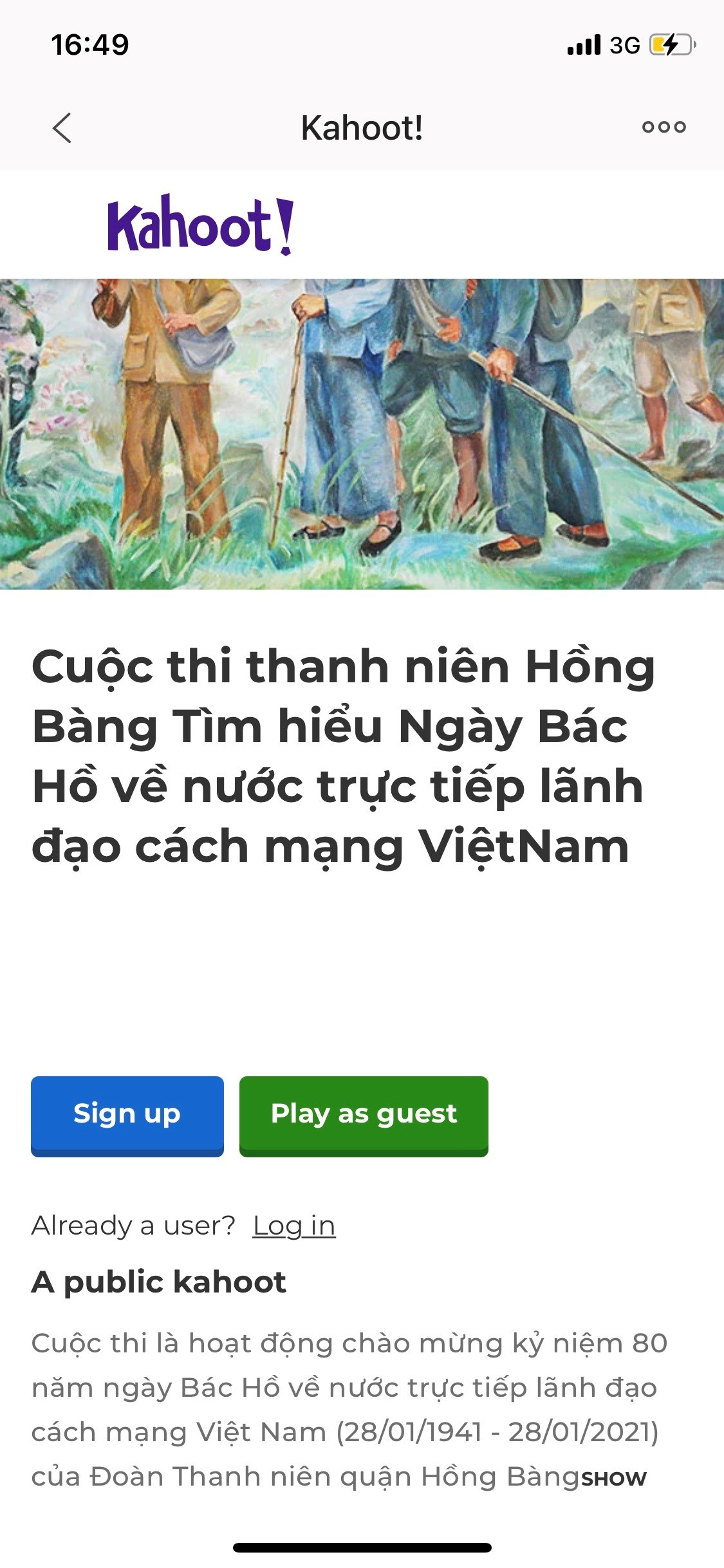 Thanh niên Hồng Bàng tổ chức cuộc thi trực tuyến Tìm hiểu Ngày Bác Hồ về nước trực tiếp lãnh đạo cách mạng Việt Nam
