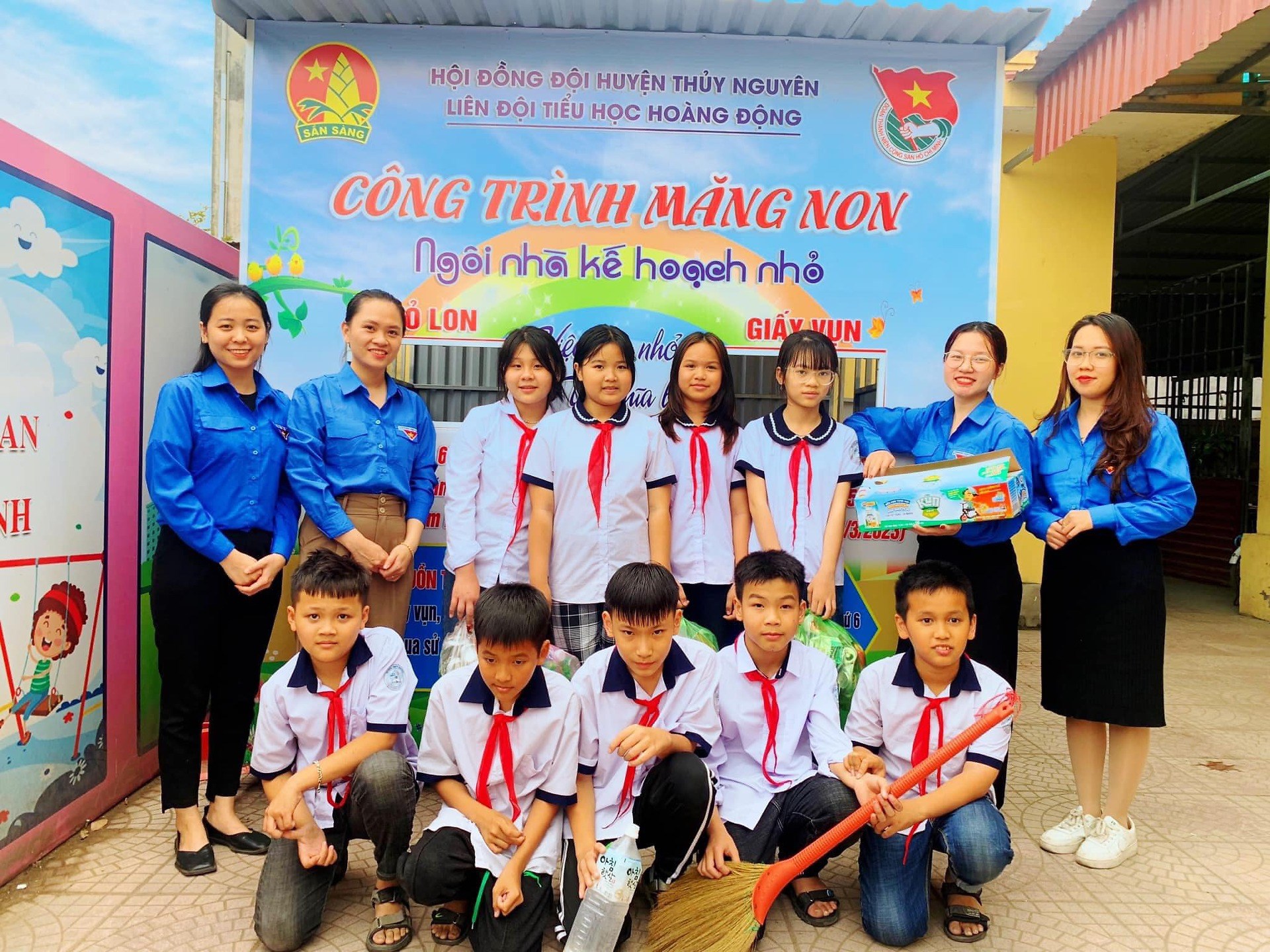 Thủy Nguyên - Công trình măng non "Ngôi nhà kế hoạch nhỏ" trường Tiểu học Hoàng Động