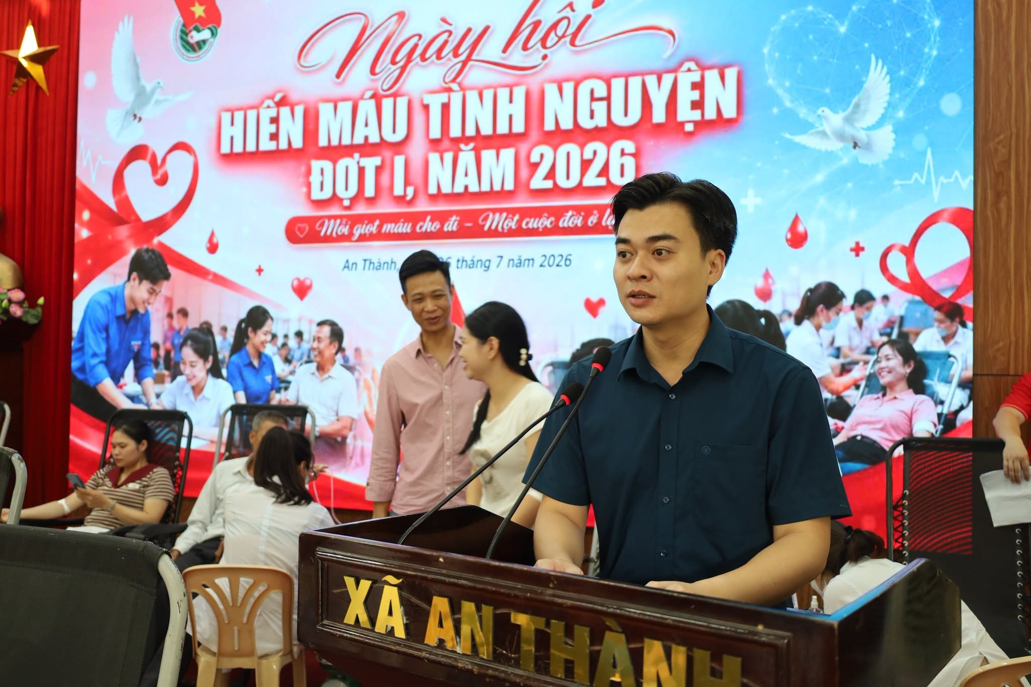 TUỔI TRẺ AN THÀNH TÍCH CỰC THAM GIA HIẾN MÁU TÌNH NGUYỆN NĂM 2026