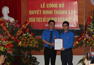 Thành lập Đoàn Thanh niên Khu Kinh tế Hải Phòng