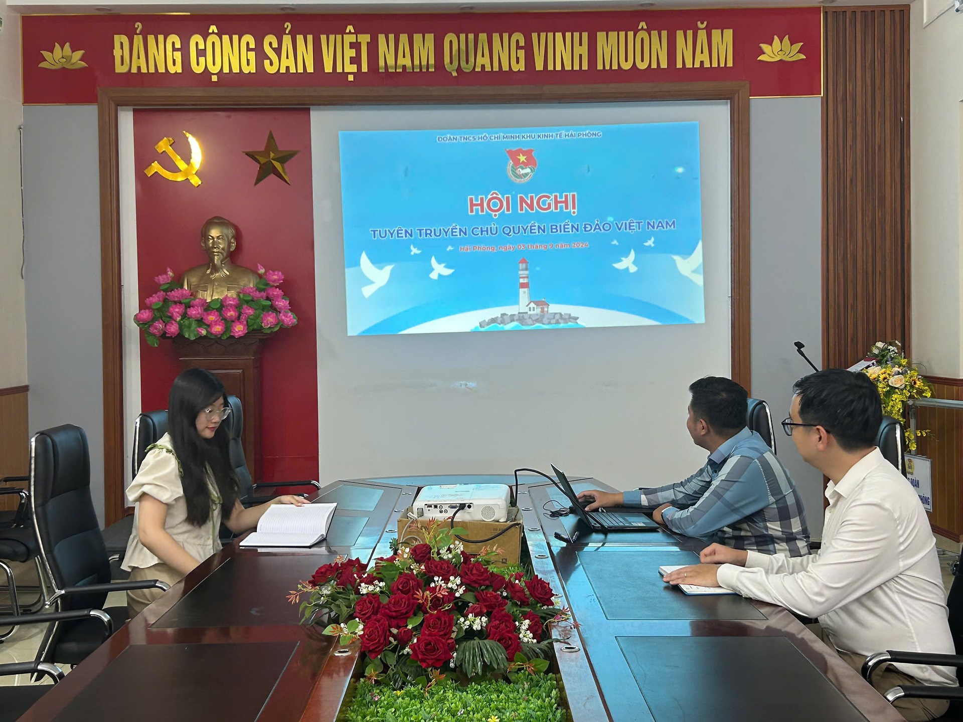 Đoàn TNCS Hồ Chí Minh Khu Kinh tế Hải Phòng tổ chức Hội nghị tuyên truyền chủ quyền biển đảo Việt Nam