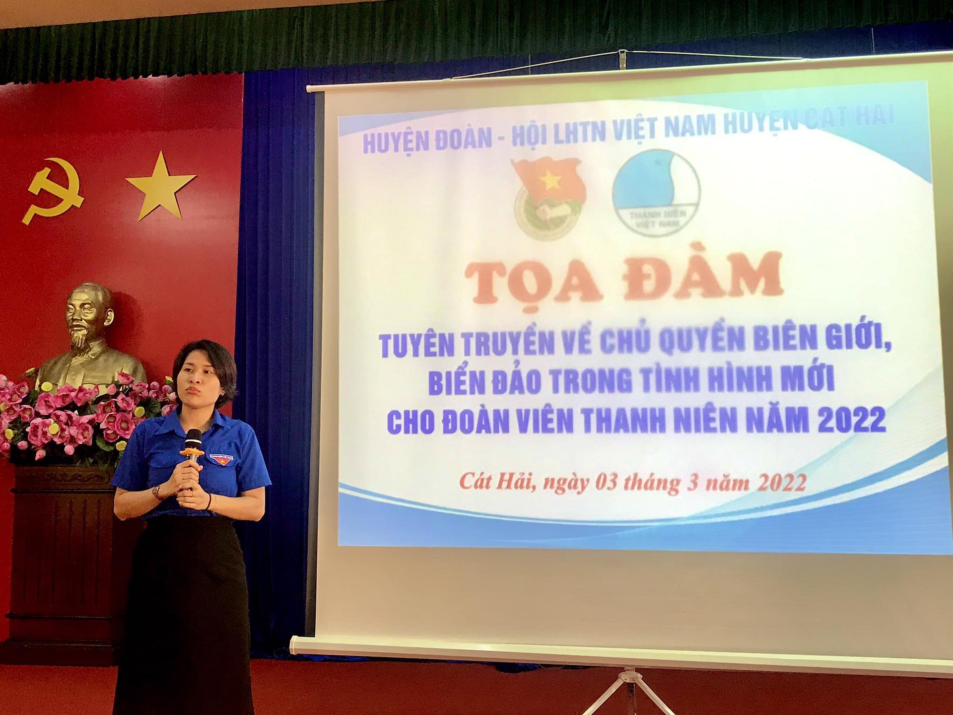 TỌA ĐÀM TUYÊN TRUYỀN VỀ CHỦ QUYỀN BIÊN GIỚI, BIỂN ĐẢO TRONG TÌNH HÌNH MỚI CHO ĐOÀN VIÊN, THANH NIÊN NĂM 2022
