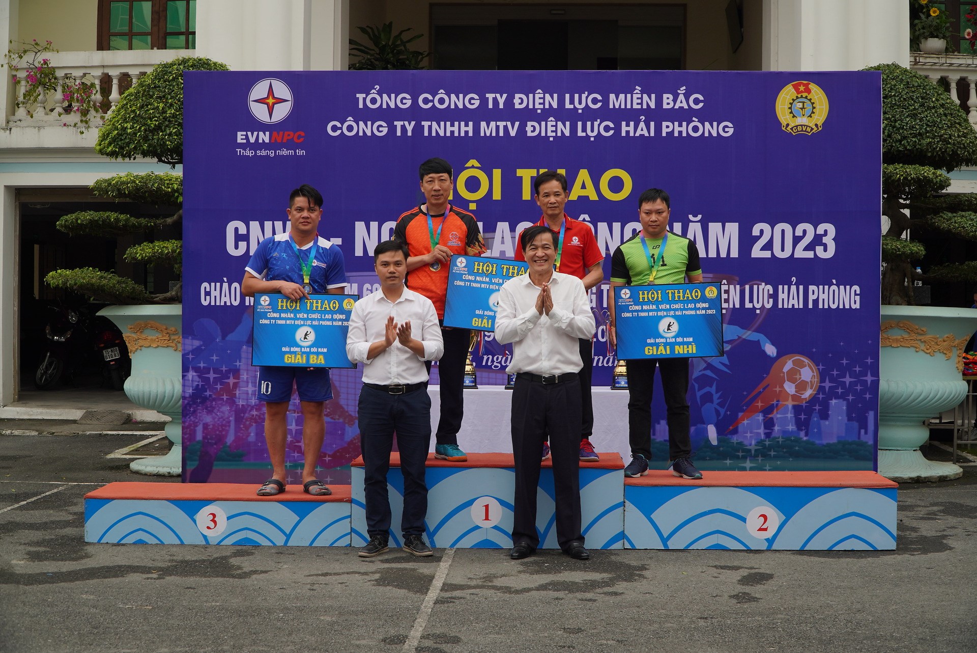 Bế mạc Hội thao CNVC-NLĐ Công ty TNHH MTV Điện lực Hải Phòng năm 2023