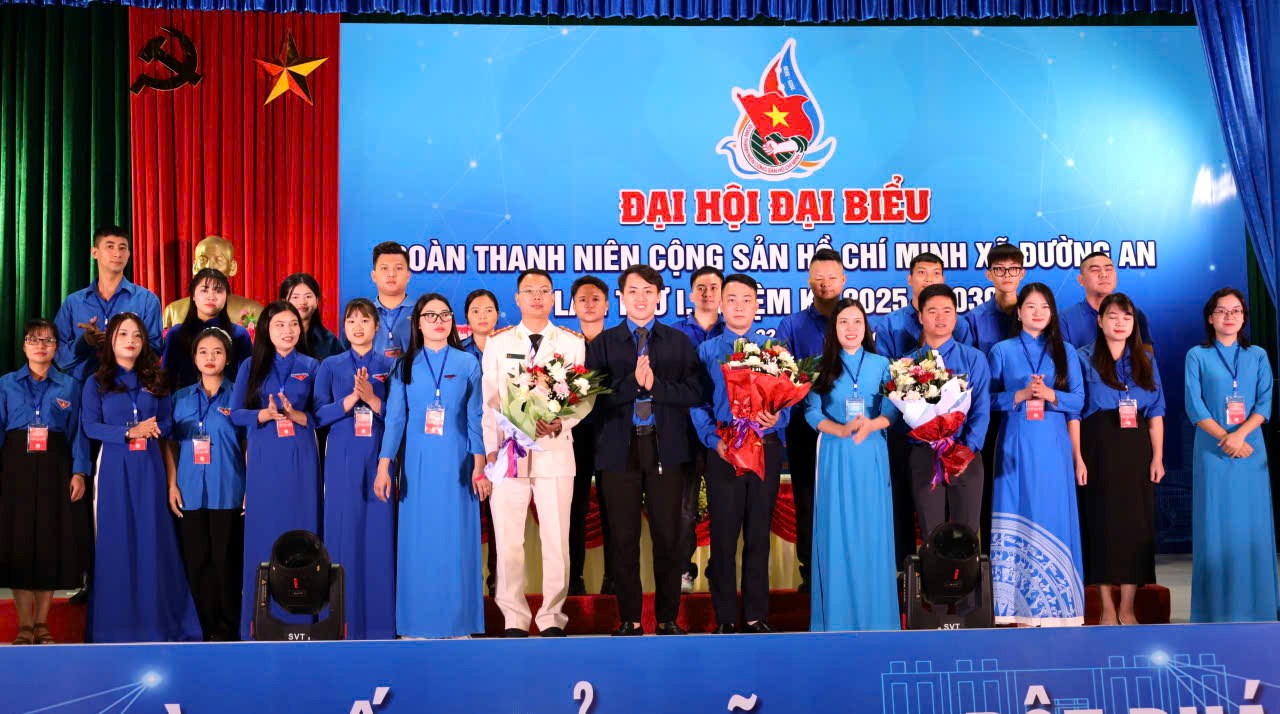 ĐƯỜNG AN: TỔ CHỨC THÀNH CÔNG ĐẠI HỘI ĐẠI BIỂU ĐOÀN TNCS HỒ CHÍ MINH XÃ ĐƯỜNG AN LẦN THỨ I, NHIỆM KỲ 2025 - 2030