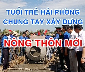 Các hoạt động Tuổi trẻ Hải Phòng chung tay xây dựng Nông thôn mới