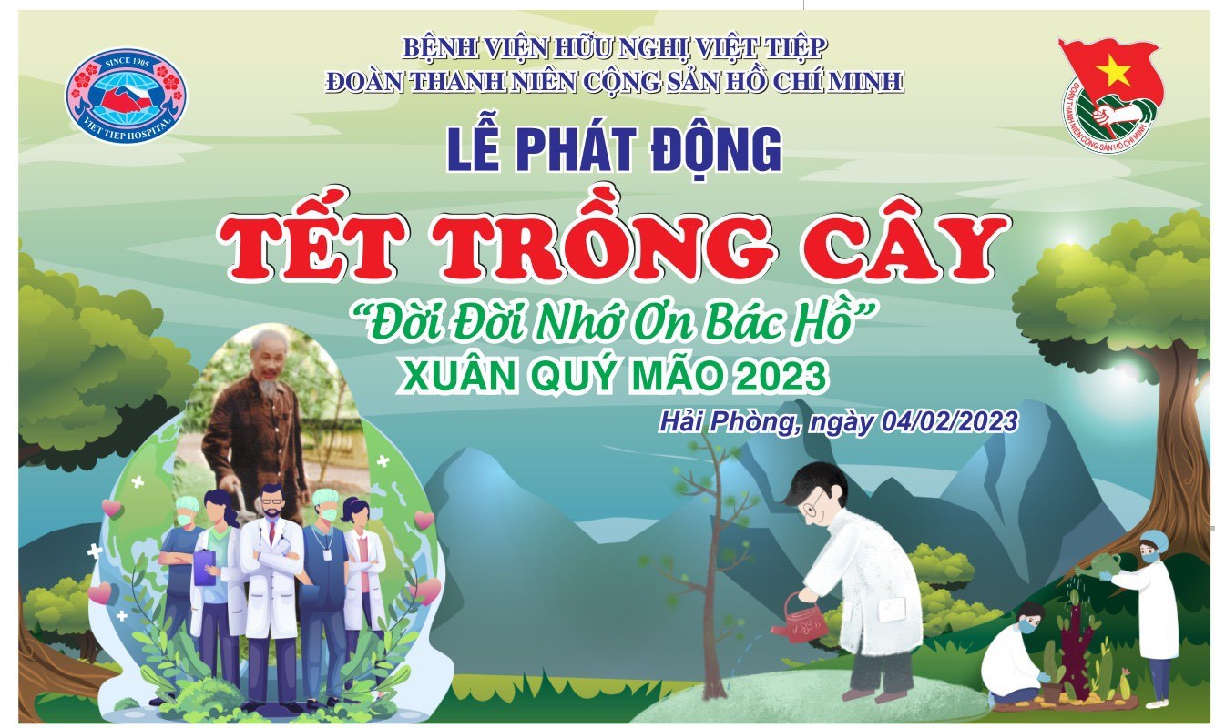 CHƯƠNG TRÌNH "TẾT TRỒNG CÂY XUÂN QUÝ MÃO 2023"