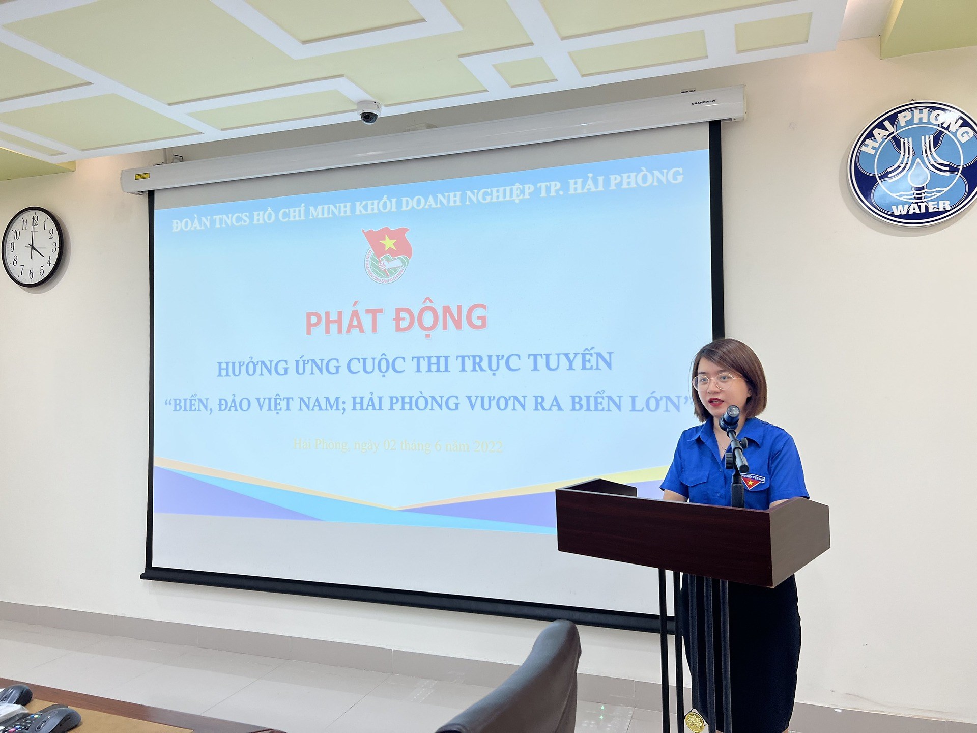 PHÁT ĐỘNG HƯỞNG ỨNG CUỘC THI TRỰC TUYẾN “BIỂN, ĐẢO VIỆT NAM; HẢI PHÒNG VƯƠN RA BIỂN LỚN”