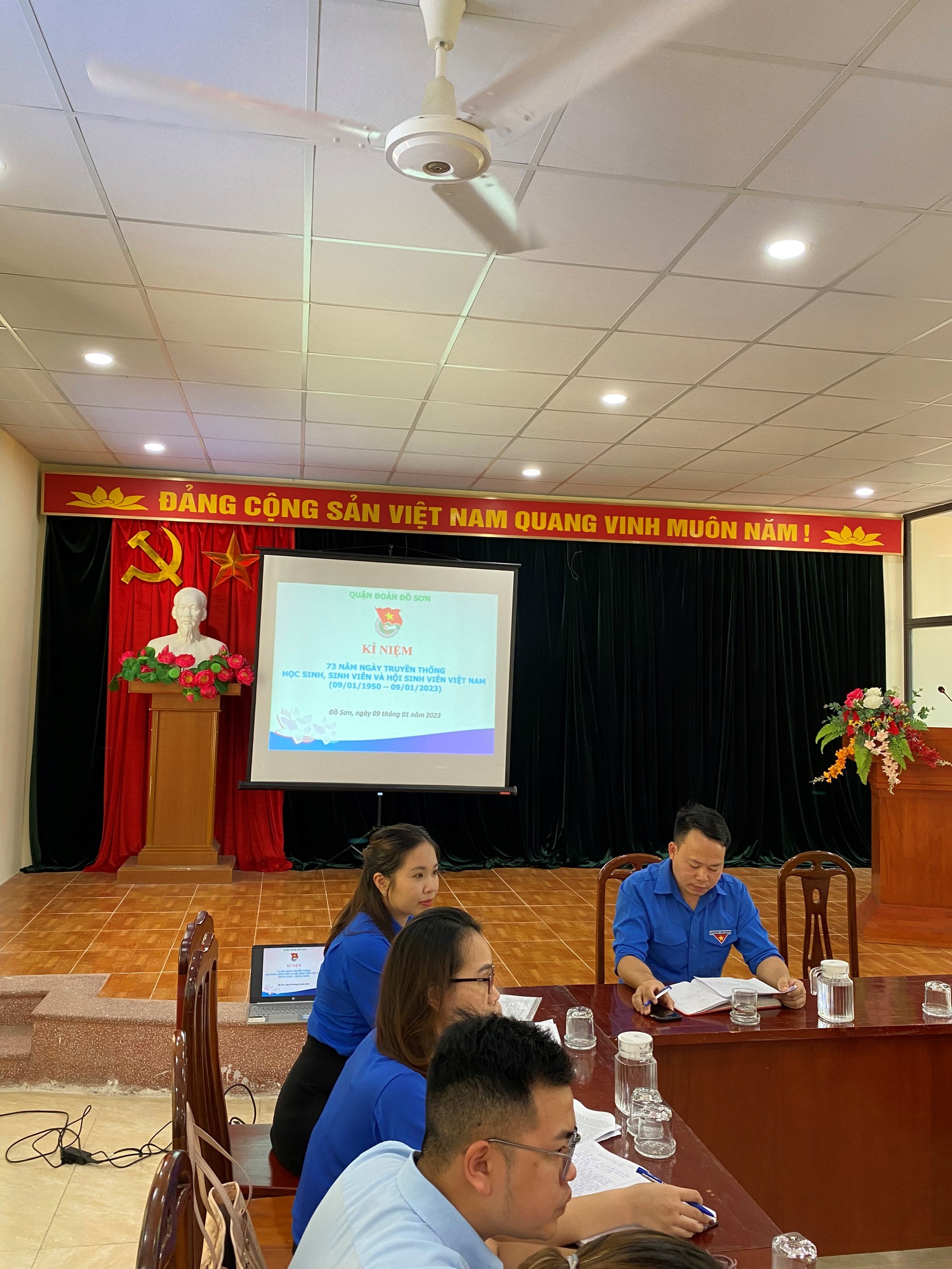 Quận đoàn Đồ Sơn: Kỉ niệm 73 năm Ngày truyền thống học sinh, sinh viên và Hội sinh viên Việt Nam (9/1/1950 - 9/1/2023)
