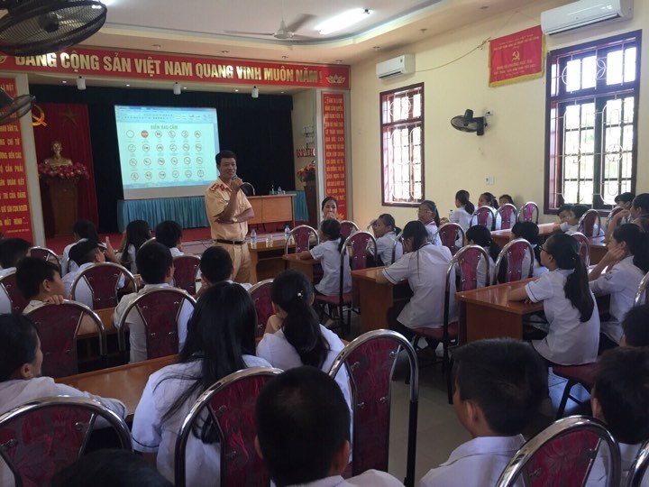 Hội nghị tuyên truyền ATGTcho thanh thiếu nhi trong dịp Hè 2017