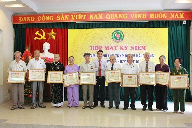 Họp mặt kỷ niệm 60 năm Thành lập TNXP đội 55 Hải Phòng và 20 năm thành lập Ban Liên lạc cựu TNXP đội 55 Hải Phòng