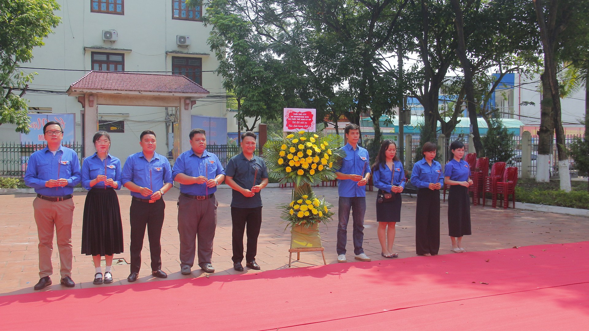 TUỔI TRẺ KHU KINH TẾ HẢI PHỎNG HƯỚNG TỚI NGÀY THƯƠNG BINH - LIỆT SĨ 27/7