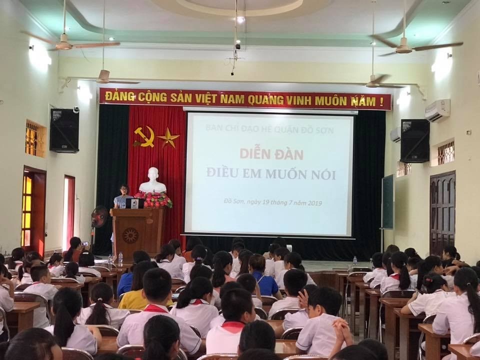 Diễn đàn "Điều em muốn nói" năm 2019 với chủ đề "Phòng chống xâm hại trẻ em"