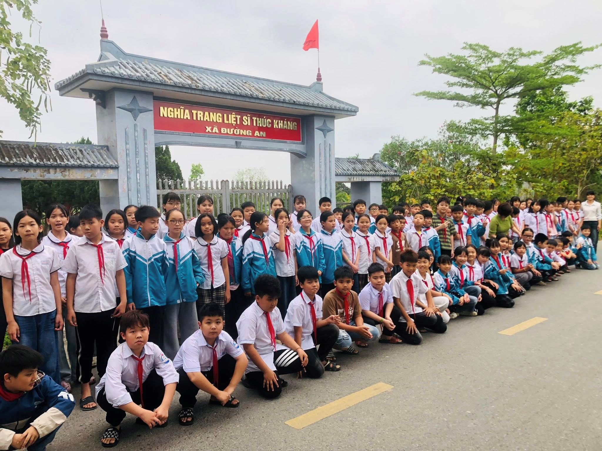 LIÊN ĐỘI TRƯỜNG TIỂU HỌC THÚC KHÁNG: HÀNH TRÌNH ĐẾN VỚI ĐỊA CHỈ ĐỎ NĂM 2026