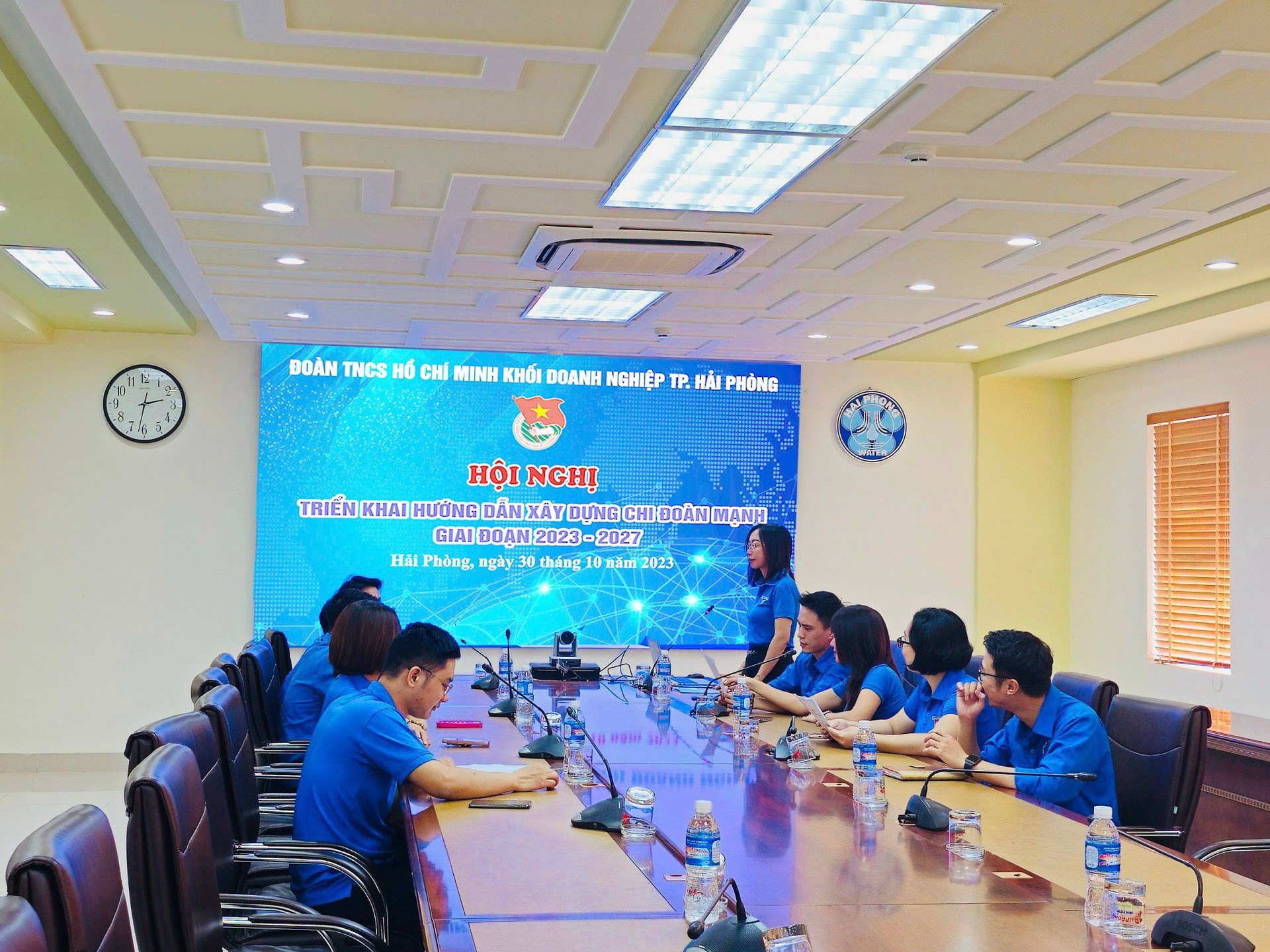 HỘI NGHỊ TRIỂN KHAI HƯỚNG DẪN  XÂY DỰNG CHI ĐOÀN MẠNH GIAI ĐOẠN 2023 - 2027
