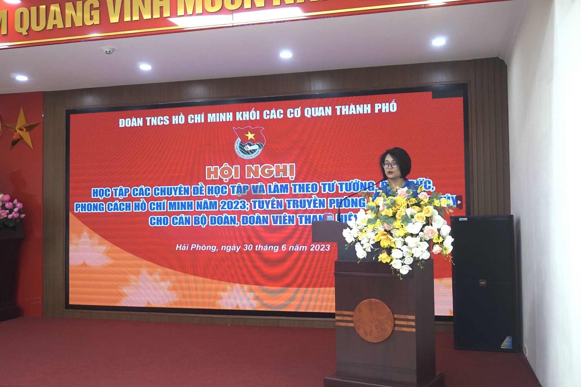 HỘI NGHỊ HỌC TẬP CÁC CHUYÊN ĐỀ HỌC TẬP VÀ LÀM THEO TƯ TƯỞNG, ĐẠO ĐỨC, PHONG CÁCH HỒ CHÍ MINH NĂM 2023; TUYÊN TRUYỀN PHÒNG, CHỐNG MA TÚY CHO CÁN BỘ ĐOÀN, ĐOÀN VIÊN THANH NIÊN