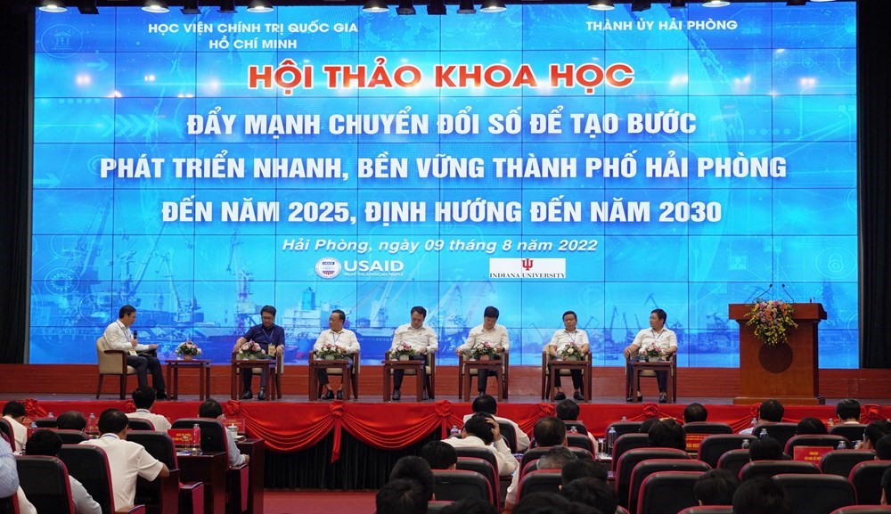 Đẩy mạnh chuyển đổi số để phát triển nhanh, bền vững thành phố Hải Phòng đến năm 2025, định hướng đến năm 2030