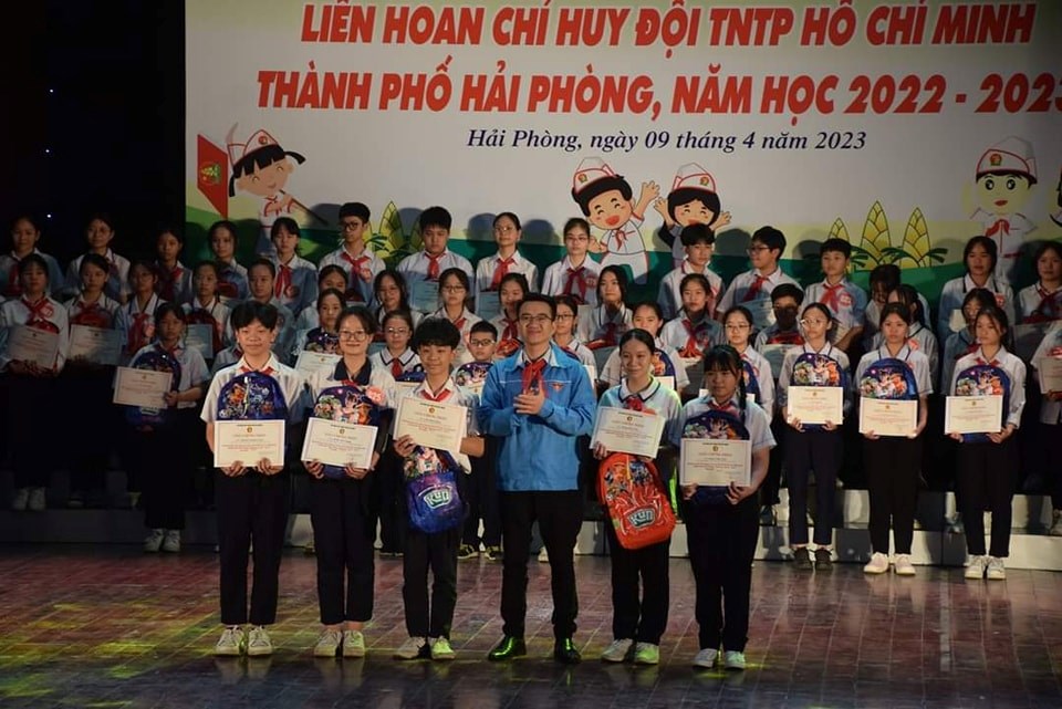 Liên hoan Chỉ huy Đội TNTP Hồ Chí Minh giỏi thành phố Hải Phòng năm học 2022 - 2023.
