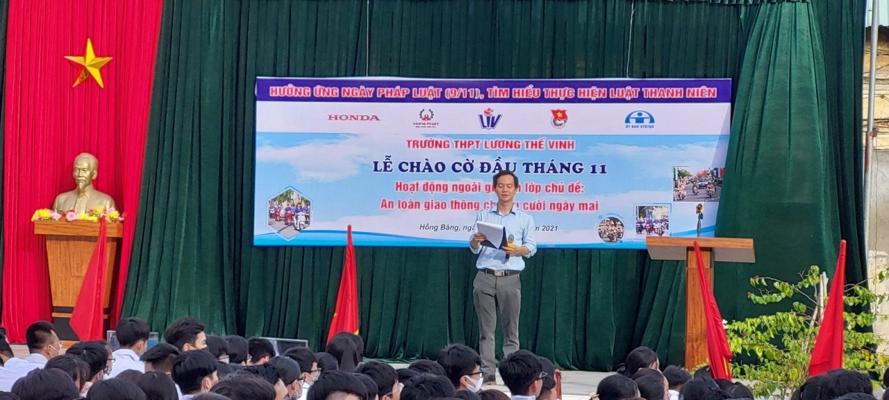 Tìm hiểu và triển khai Luật Thanh niên, Luật Giao thông đường bộ trong học đường