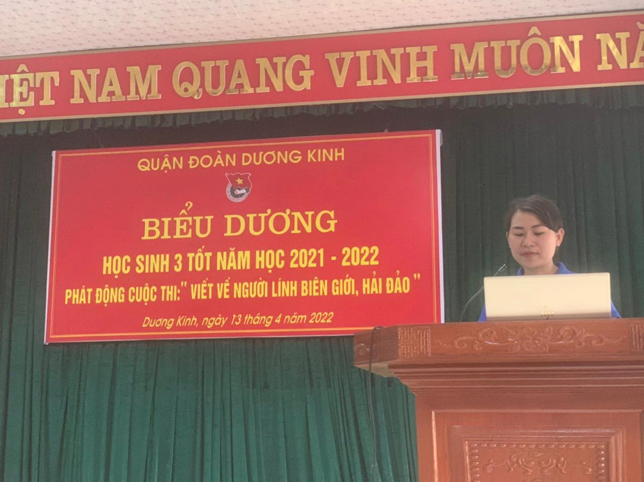 CHƯƠNG TRÌNH BIỂU DƯƠNG HỌC SINH 3 TỐT, TRAO QUỸ HỌC BỔNG TIẾP SỨC ĐẾN TRƯỜNG, PHÁT ĐỘNG CUỘC THI VIẾT VỀ NGƯỜI LÍNH BIÊN GIỚI, HẢI ĐẢO; TRAO QUYẾT ĐỊNH THÀNH LẬP CÂU LẠC BỘ SÁNG TẠO TRẺ; PHÁT ĐỘNG CUỘC THI OLYMPIC TIẾNG ANH