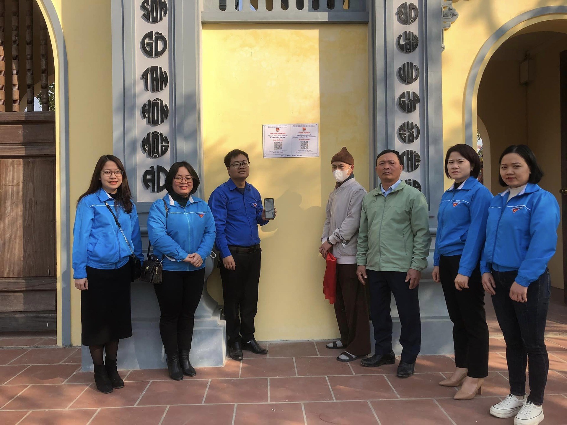 CÔNG TRÌNH THANH NIÊN VỚI CHUYỂN ĐỔI SỐ GẮN MÃ QR CODE TẠI CÁC ĐỊA CHỈ ĐỎ TRÊN ĐỊA BÀN HUYỆN