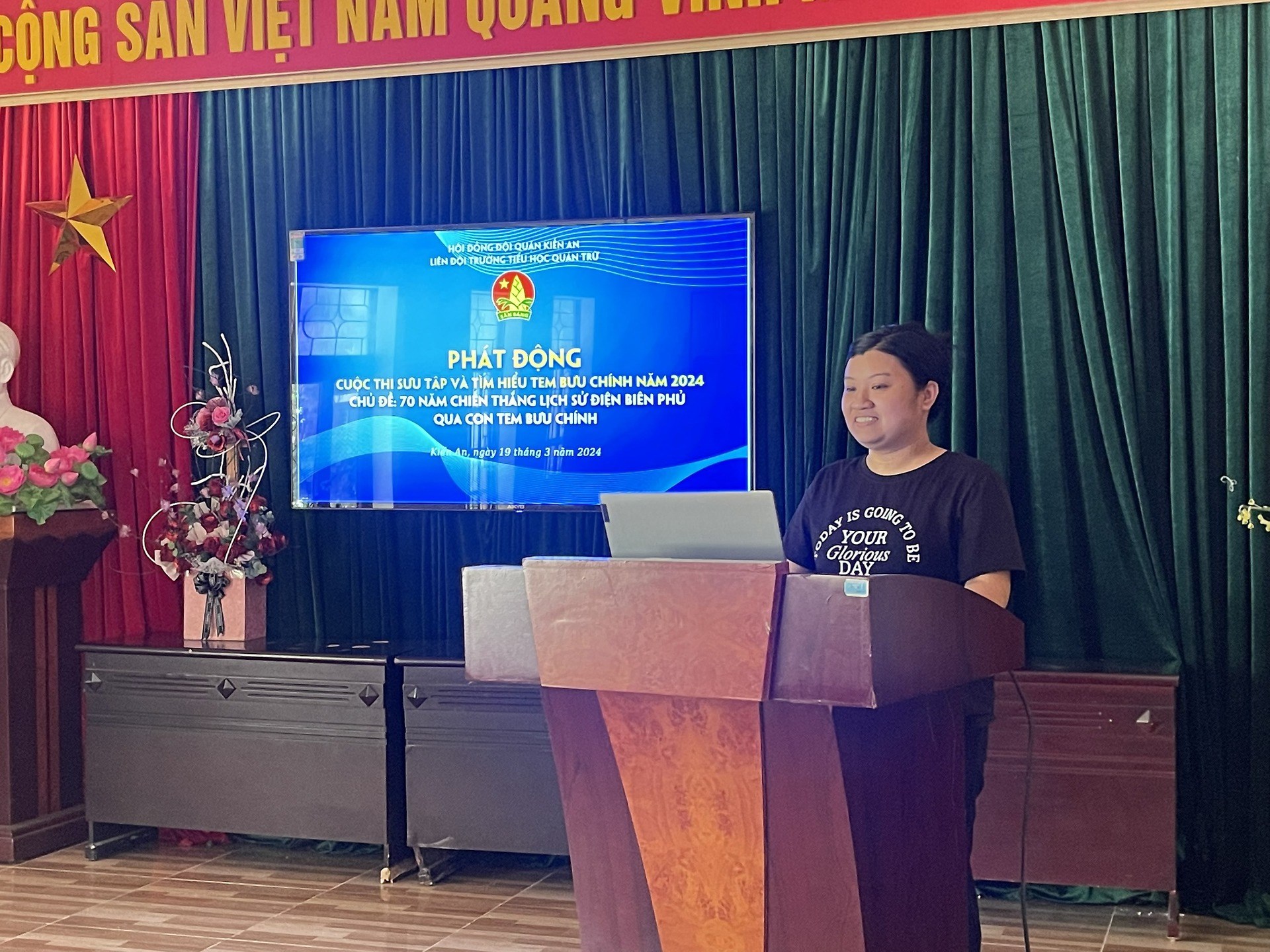 TH QUÁN TRỮ: HƯỞNG ỨNG CUỘC THI SƯU TẬP VÀ TÌM HIỂU TEM BƯU CHÍNH NĂM 2024 VỚI CHỦ ĐỀ "70 NĂM CHIẾN THẮNG LỊCH SỬ ĐIỆN BIÊN PHỦ QUA CON TEM BƯU CHÍNH"