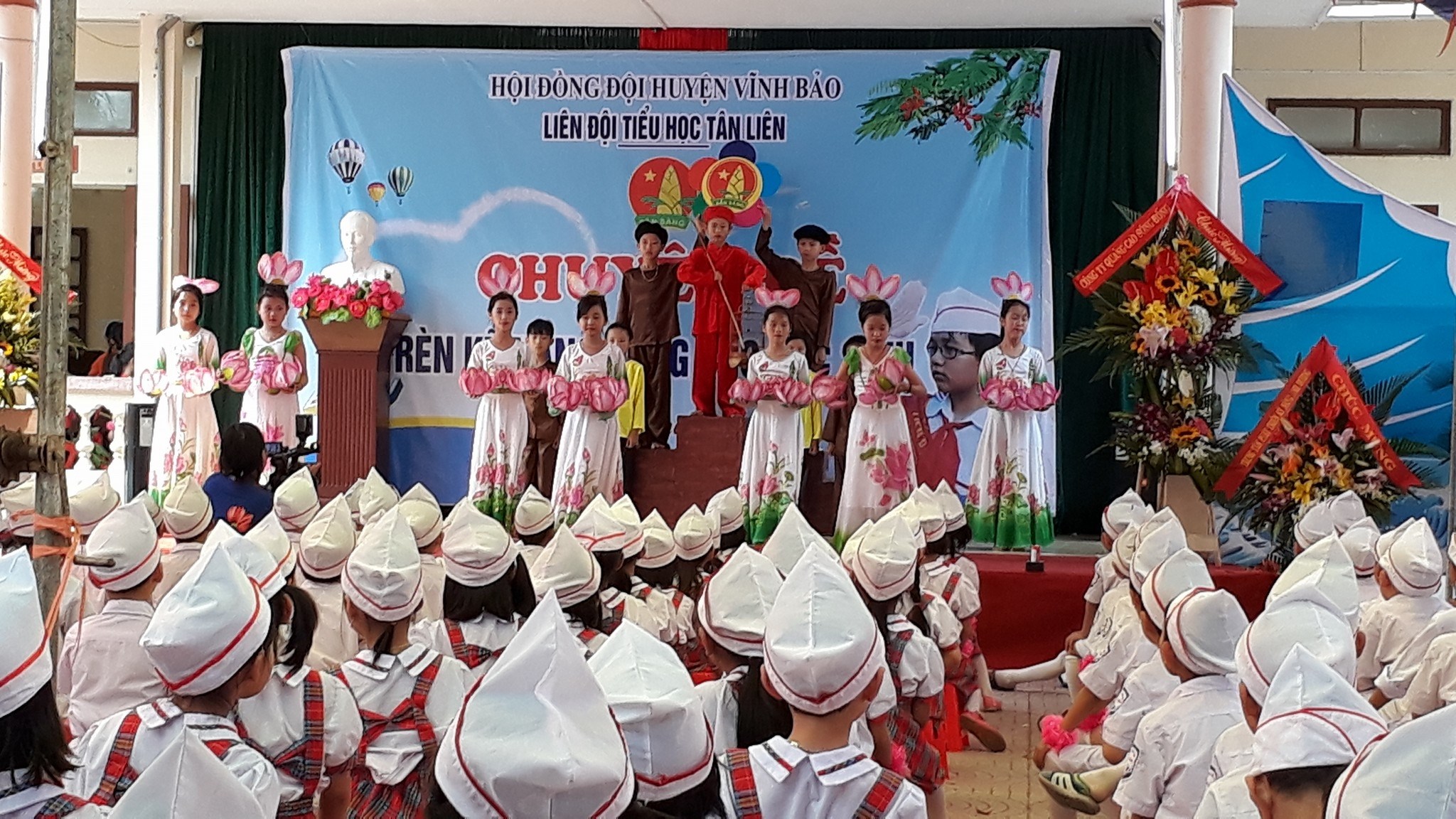 Liên đội TH Tân Liên đã tổ chức thành công chuyên đề "Rèn kỹ năng sống cho học sinh"