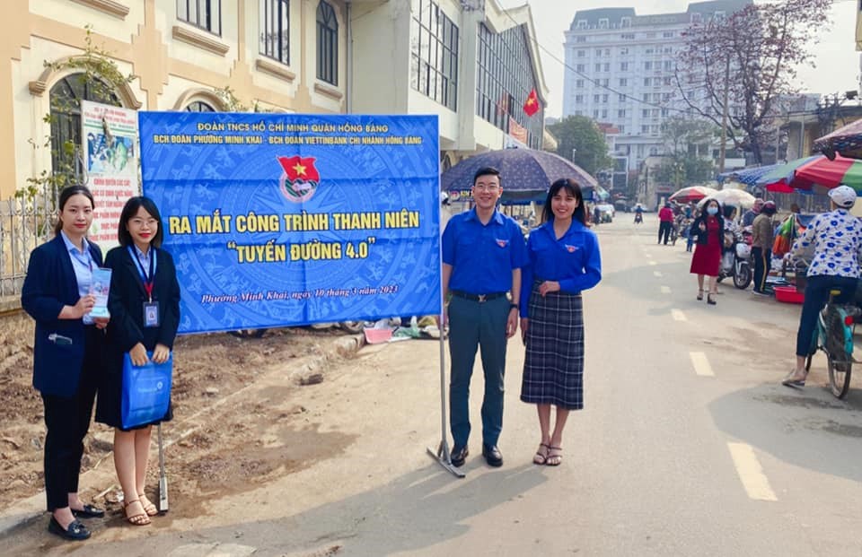 Công trình thanh niên Hồng Bàng “Tuyến đường 4.0”