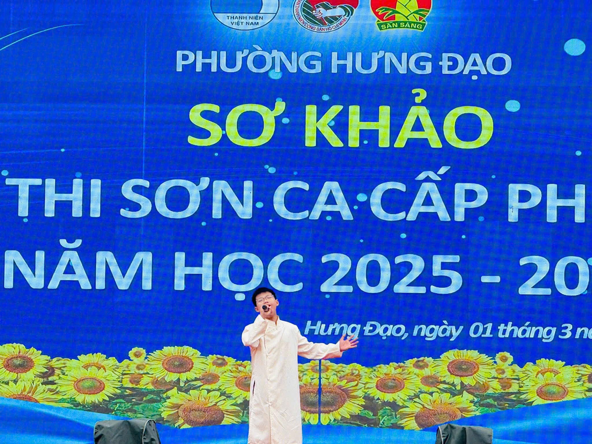 Sơ khảo Hội thi "Sơn ca" năm học 2025-2026 cấp phường