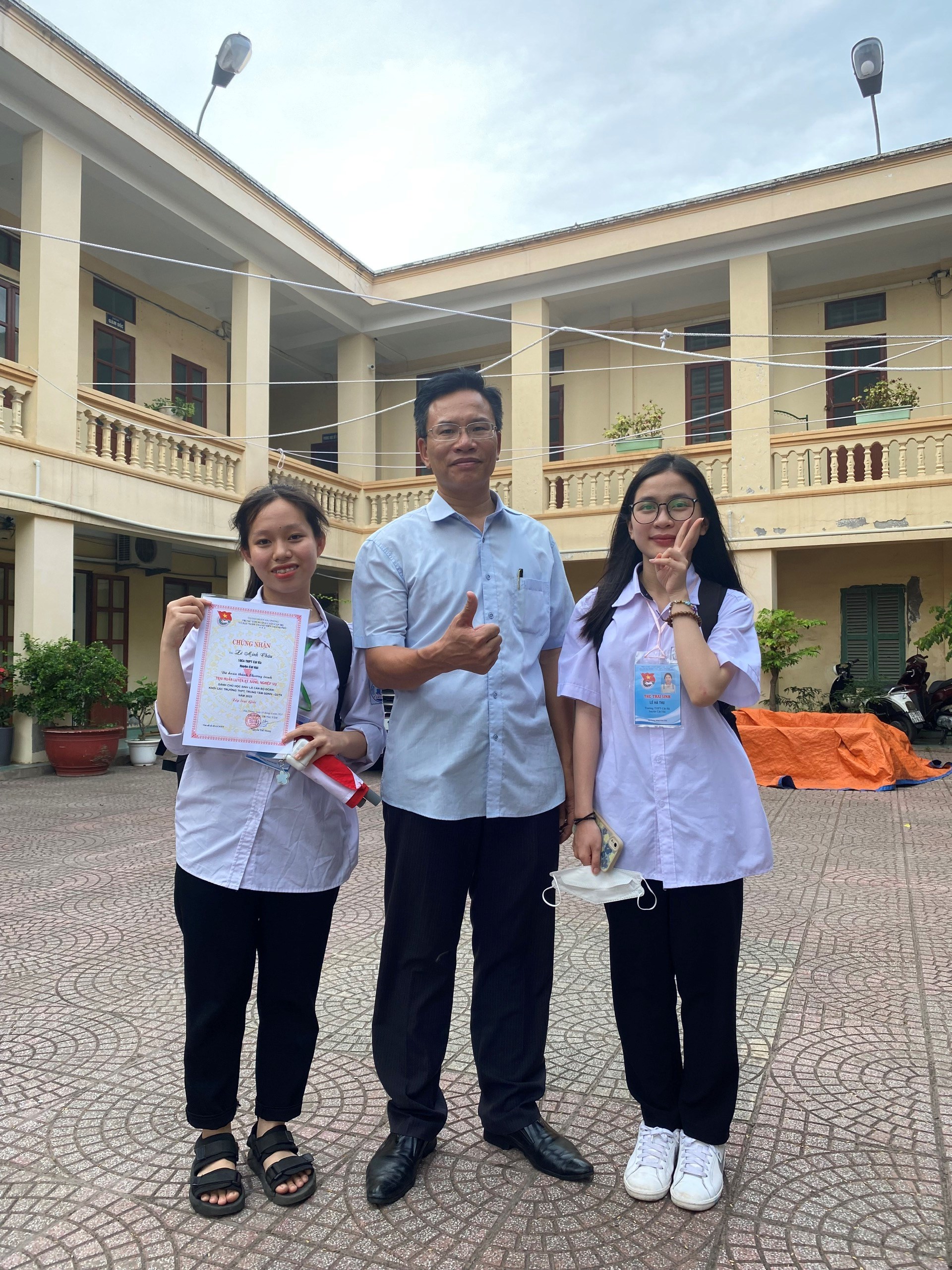 HUYỆN ĐOÀN CÁT HẢI ĐẠT THÀNH TÍCH XUẤT SẮC TẠI TRẠI HUẤN LUYỆN KỸ NĂNG, NGHIỆP VỤ CÁN BỘ ĐOÀN TRƯỜNG THPT, TRUNG TÂM GDNN - GDTX NĂM 2023