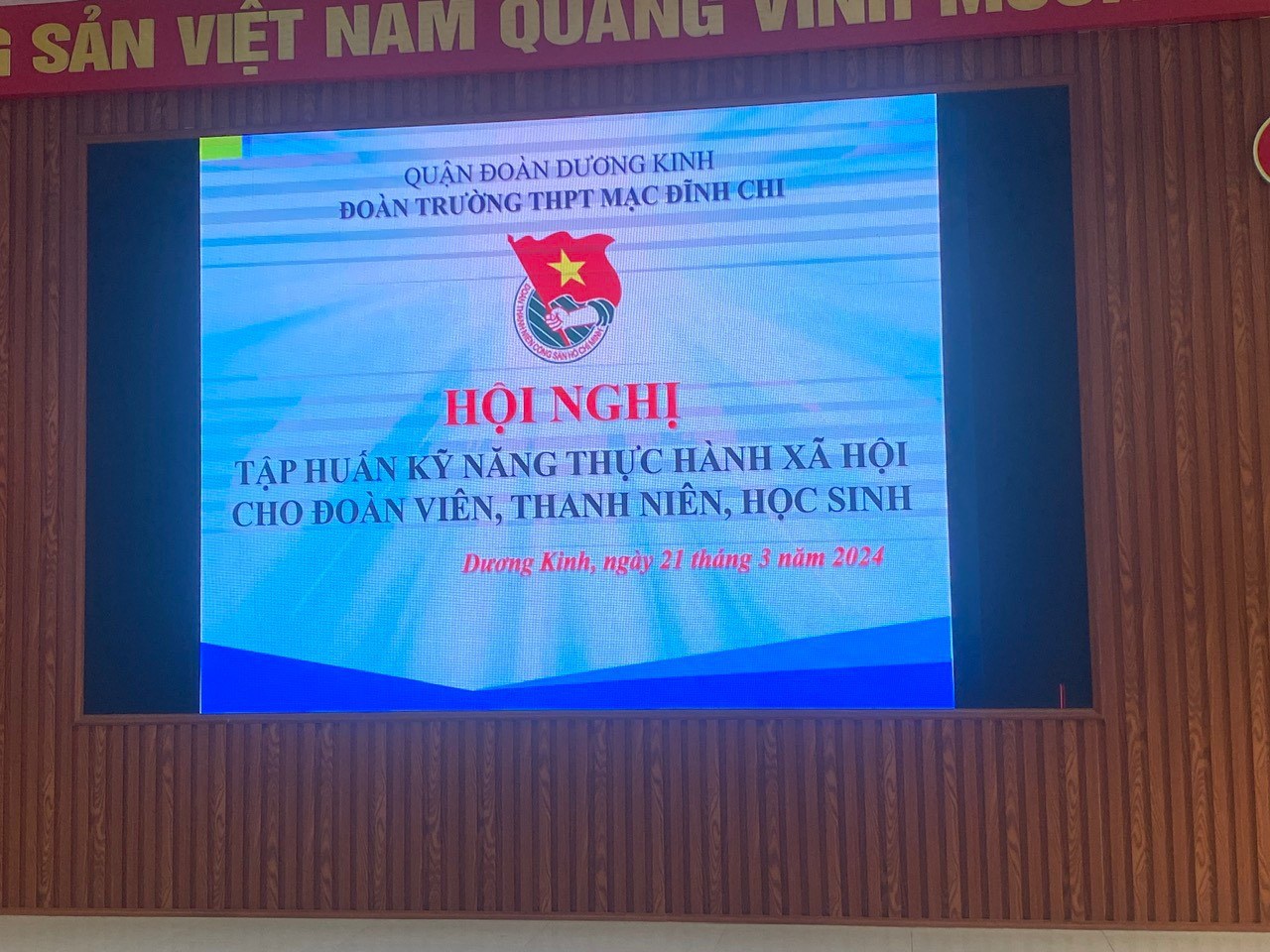 Hội nghị tập huấn kỹ năng thực hành xã hội cho đoàn viên, thanh niên
