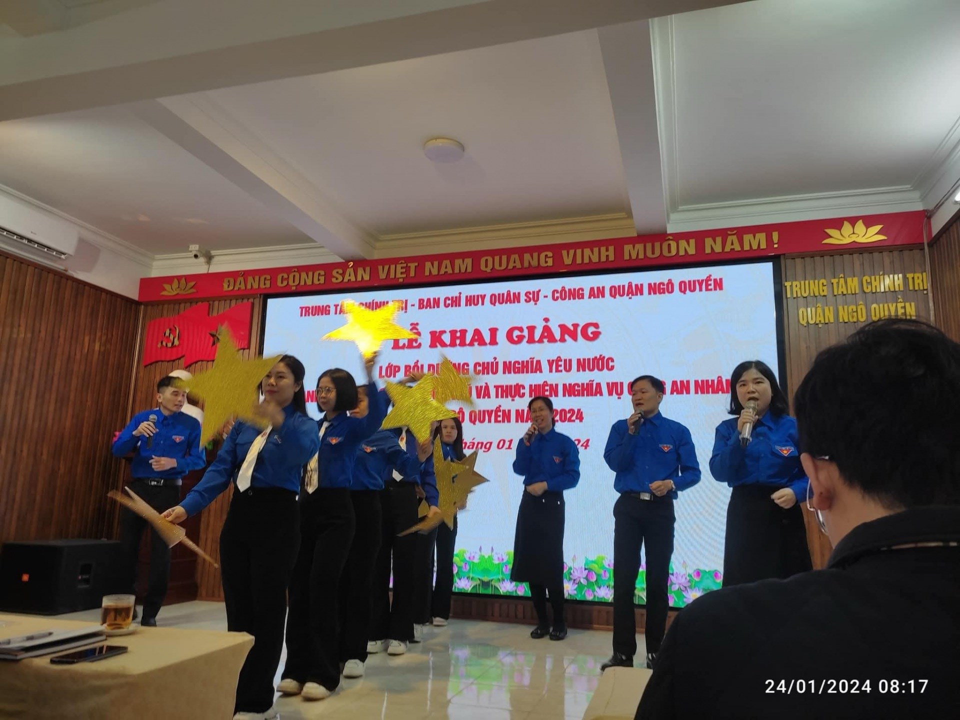Khai giảng lớp chủ nghĩa yêu nước 24/01/2024