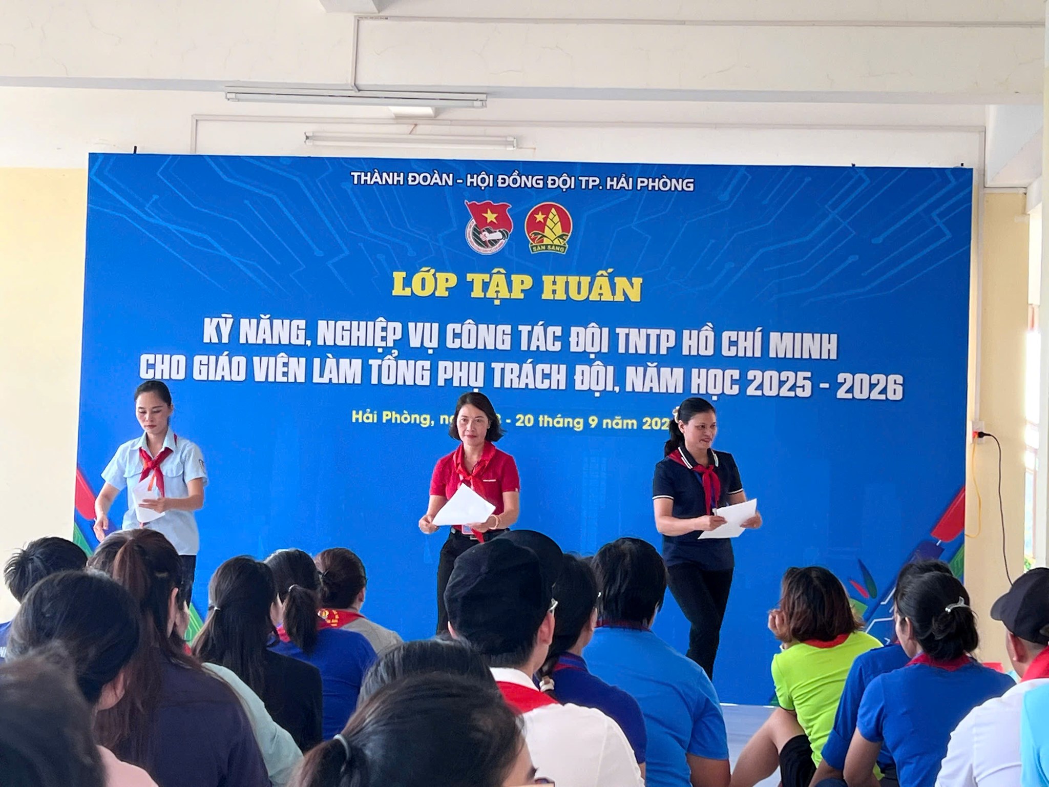 Lớp Tập huấn Kỹ năng, Nghiệp vụ Công tác Đội Thiếu niên Tiền phong Hồ Chí Minh cho giáo viên là Tổng phụ trách Đội năm học 2025 - 2026