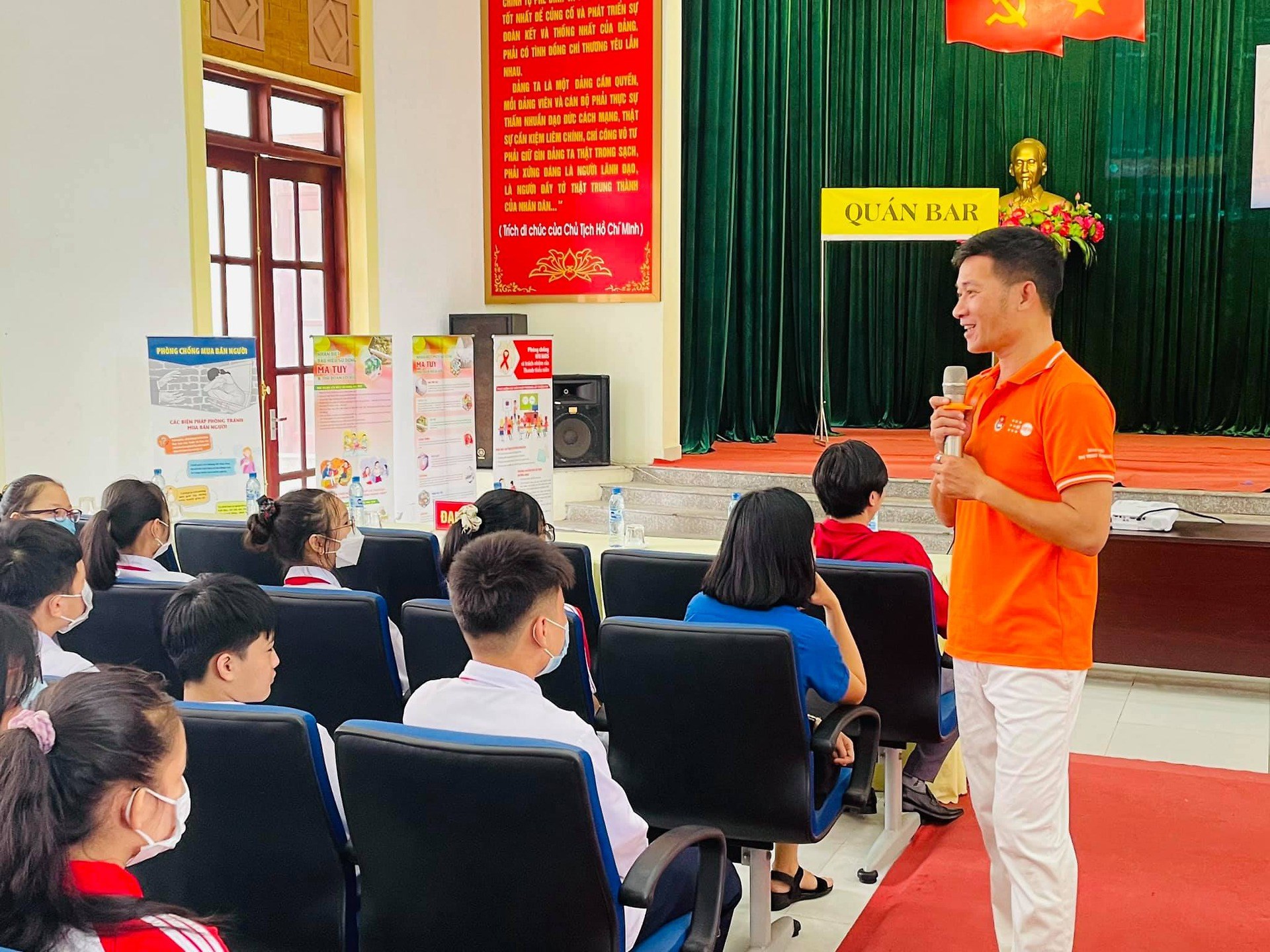 chương trình truyền thông Chăm sóc sức khoẻ sinh sản/ sức khoẻ tình dục, phòng chống ma tuý, HIV/AIDS cho Thanh thiếu nhi năm 2022