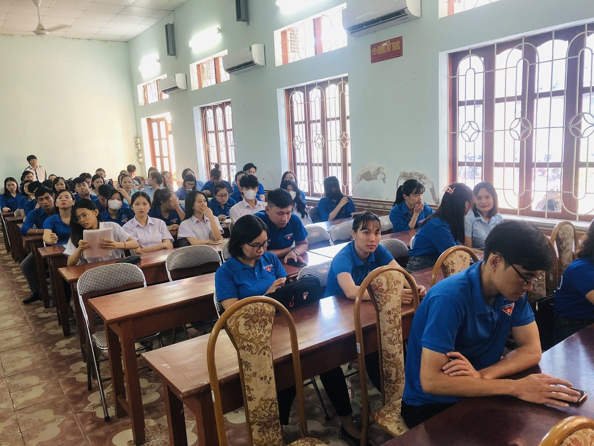 Đoàn TNCS Hồ Chí Minh huyện An Lão tổ chức Hội nghị tuyên truyền Luật Thanh niên nhân Ngày Pháp luật Việt Nam 09/11