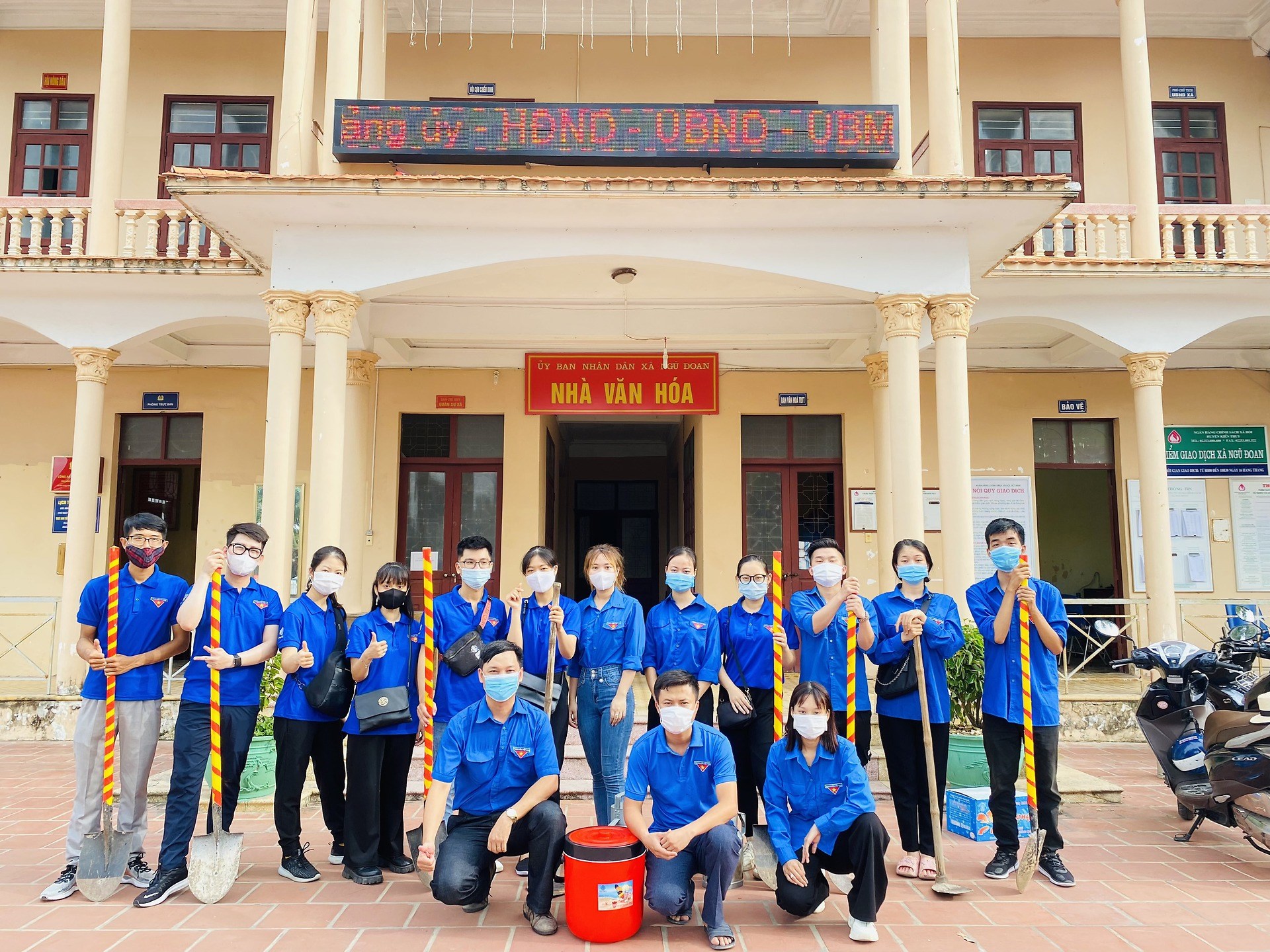 Tuổi trẻ HPU chung tay xây dựng Nông thôn mới