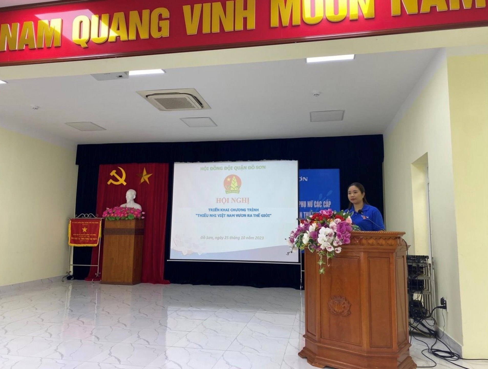 Hội đồng Đội quận Đồ Sơn tổ chức Hội nghị triển khai Cuộc thi "Thiếu nhi Việt Nam - Vươn ra thế giới"