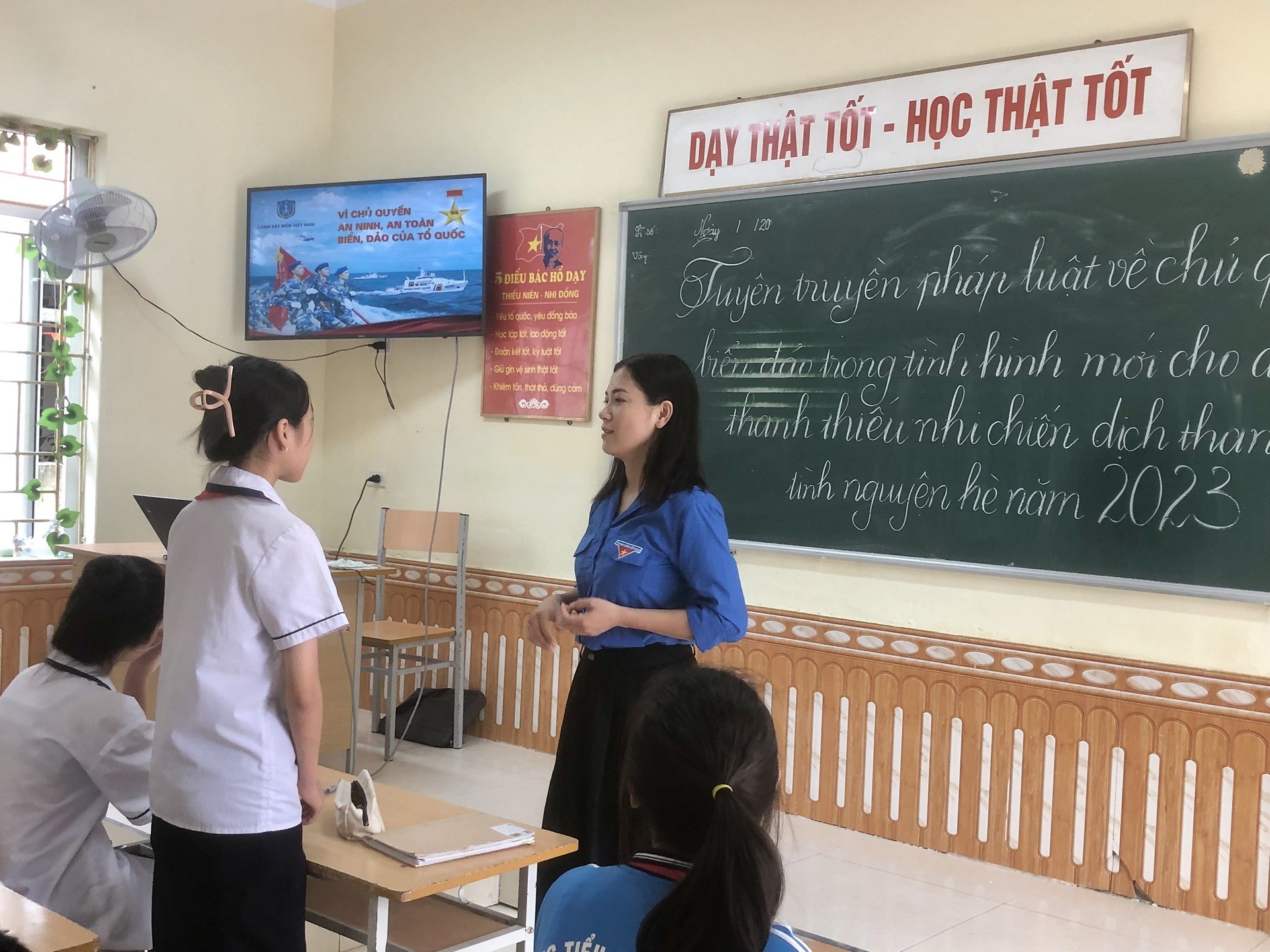 HỘI NGHỊ TUYÊN TRUYỀN VỀ CHỦ QUYỀN BIÊN GIỚI, BIỂN ĐẢO TRONG TÌNH HÌNH MỚI CHO ĐOÀN VIÊN, THANH THIẾU NHI TRONG CHIẾN DỊCH TNTN HÈ NĂM 2023