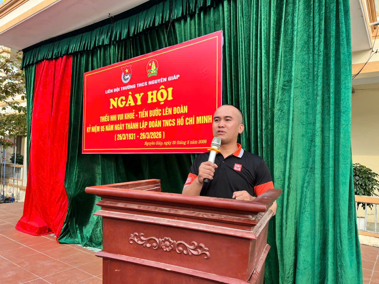 Nguyên Giáp: Trường THCS Nguyên Giáp tổ chức Ngày hội Thiếu nhi vui khỏe - Tiến bước lên Đoàn
