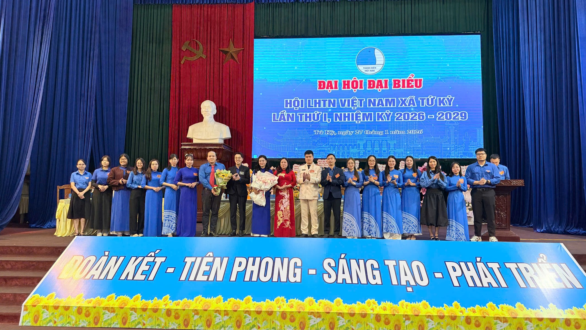 ĐẠI HỘI ĐẠI BIỂU HỘI LIÊN HIỆP THANH NIÊN VIỆT NAM  XÃ TỨ KỲ LẦN THỨ I, NHIỆM KỲ 2026 – 2029