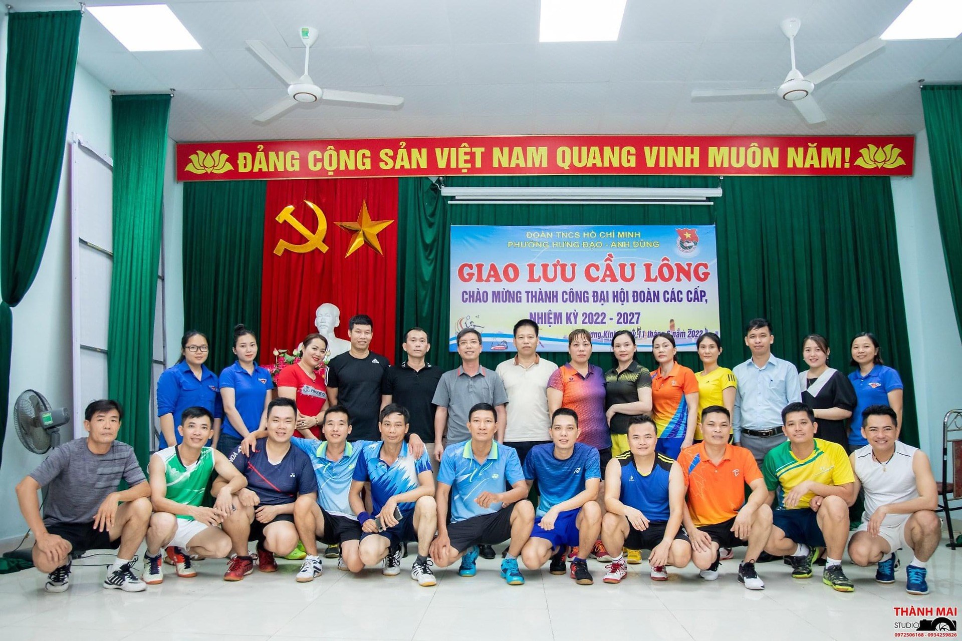 GIAO LƯU CLB CẦU LÔNG THANH NIÊN