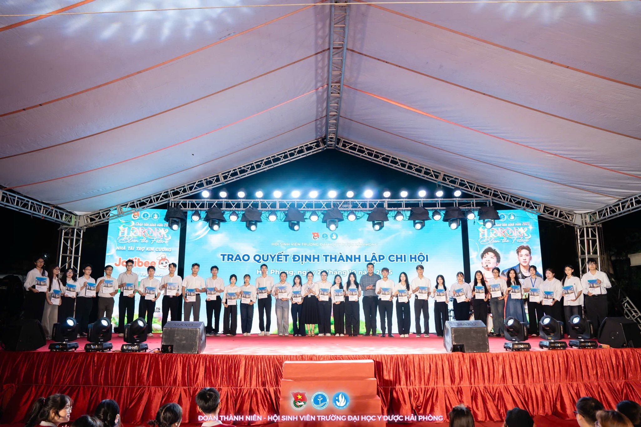 LỄ KẾT NẠP HỘI VIÊN – CHÀO TÂN SINH VIÊN 2025 “FLORORA: BLOOM THE FUTURE” TRƯỜNG ĐẠI HỌC Y DƯỢC HẢI PHÒNG