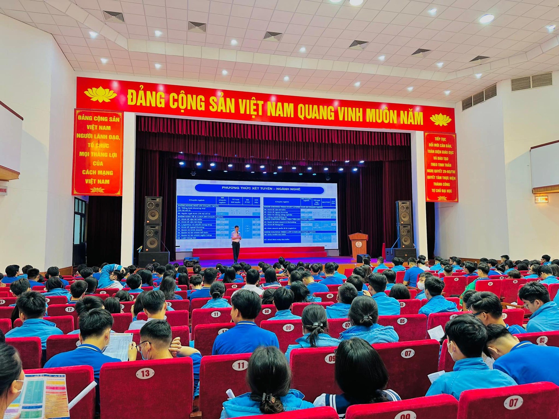 Chương trình tư vấn hướng nghiệp năm học 2022 - 2023 trường THPT Hàng Hải
