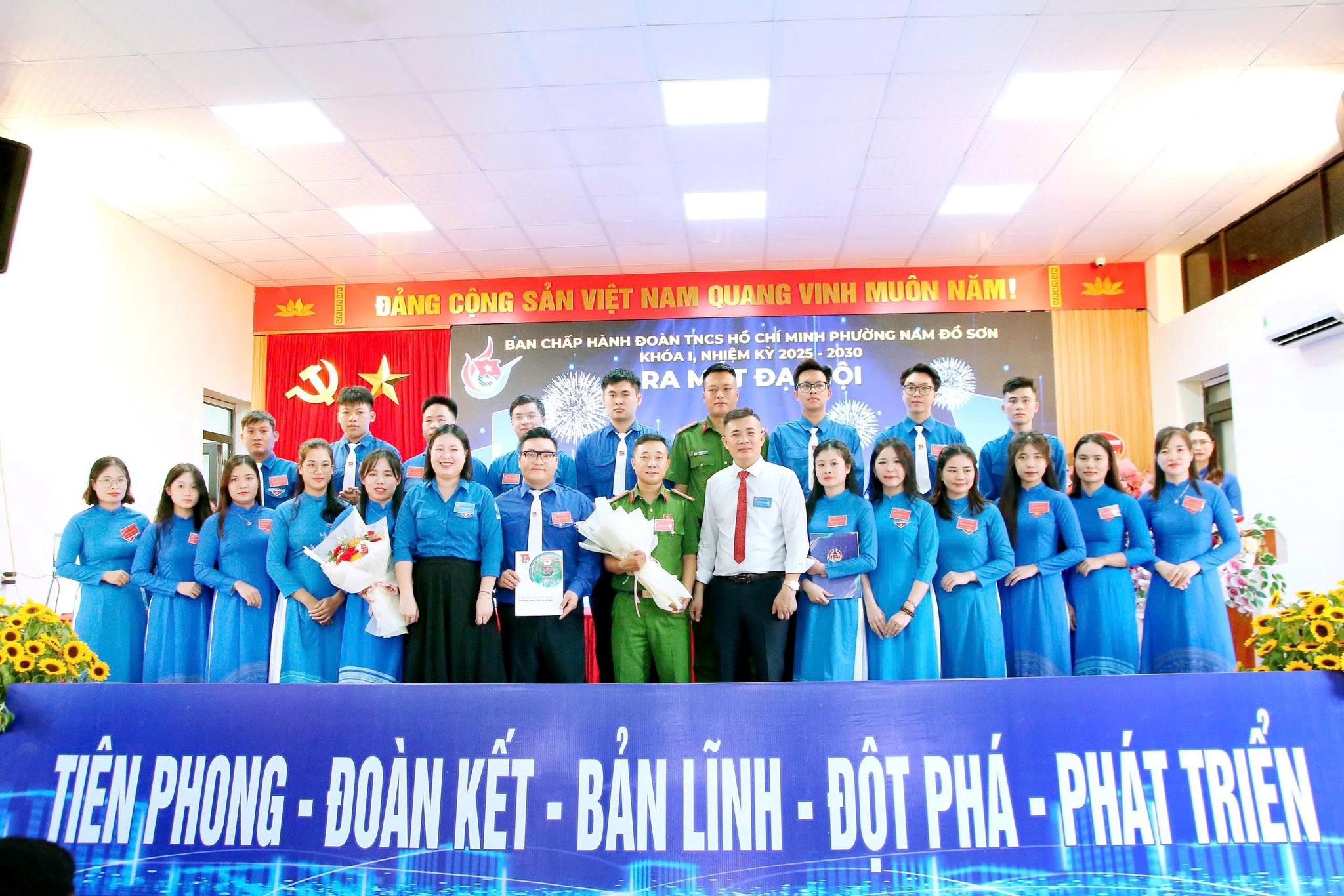 Đoàn phường Nam Đồ Sơn tổ chức thành công Đại hội đại biểu Lần thứ Nhất, nhiệm kỳ 2025-2030